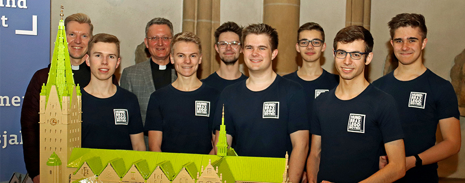 LEGO-Modell im Paderborner Dom